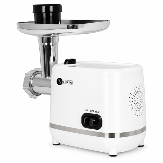 AFRA MEAT GRINDER POWER 1200W WHITE - AF-1200MGWT