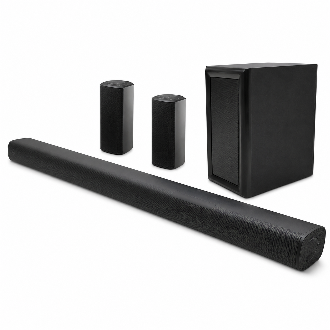 JVC 5.1 Soundbar with Wireless Subwoofer – 3600W PMPO (TH-N430B)