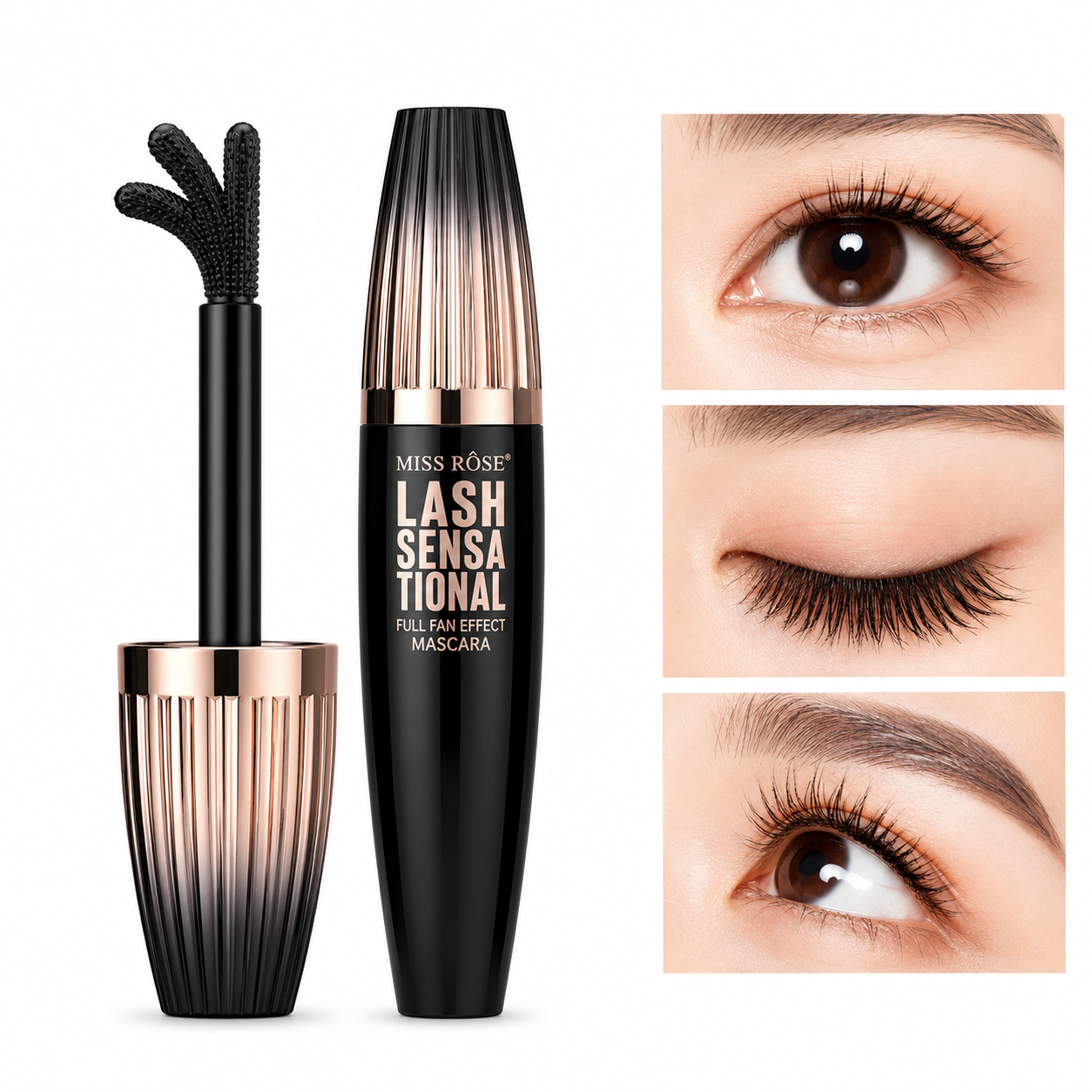 Makeup Eyelash Mascara Eye Lashes Makeup 4D Silk Fiber Lash