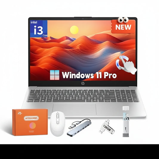 HP Touchscreen Laptop – Intel Core i3