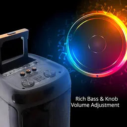 AFRA 60W Trolley Speaker with True Wireless Stereo – Black