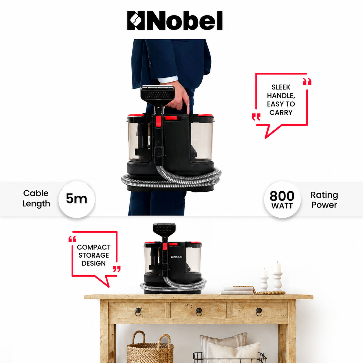 Nobel - Carpet Vacuum Cleaner