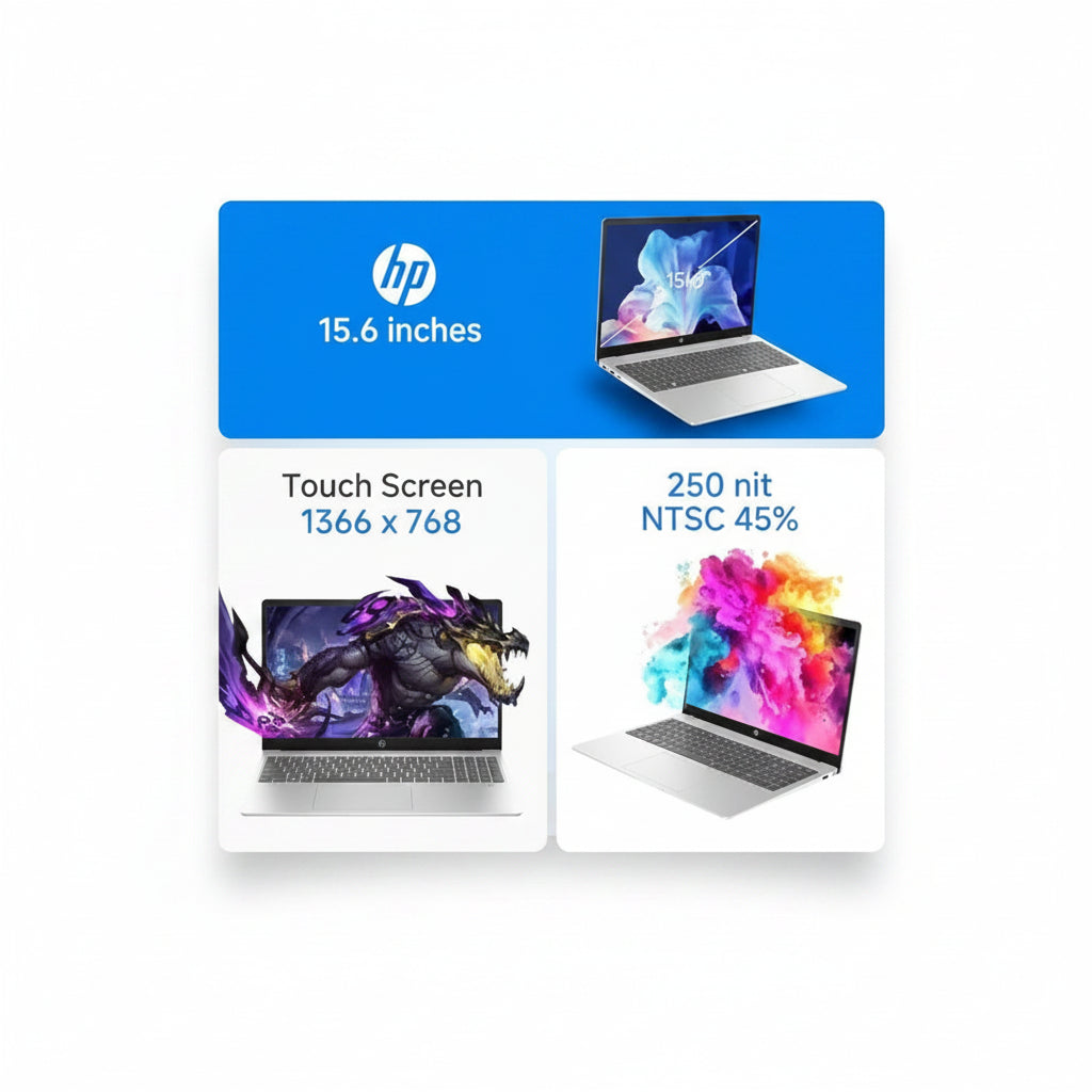 HP Touchscreen Laptop – Intel Core i3